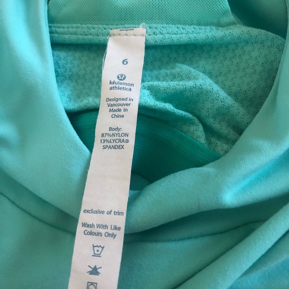 Lululemon Aqua Mesh Racerback Tank 6 - Picture 6 of 6